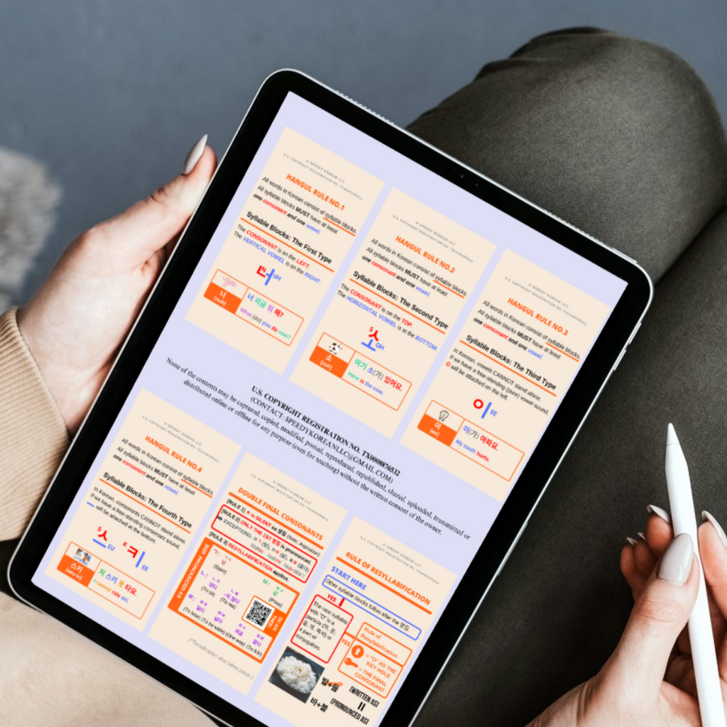 Learn Korean Alphabet w/ the ULTIMATE Hangul Review Sheets